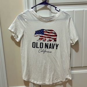 Old Navy American Flag Tshirt